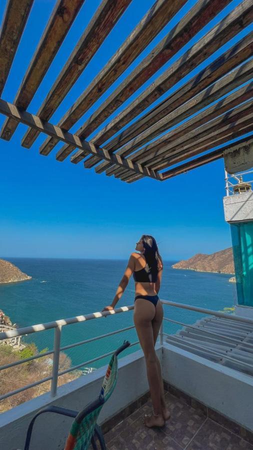 Casa Babel Taganga Hotel Santa Marta  Ngoại thất bức ảnh