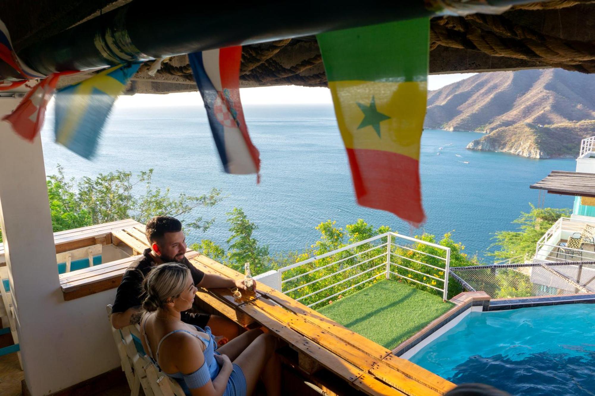 Casa Babel Taganga Hotel Santa Marta  Ngoại thất bức ảnh