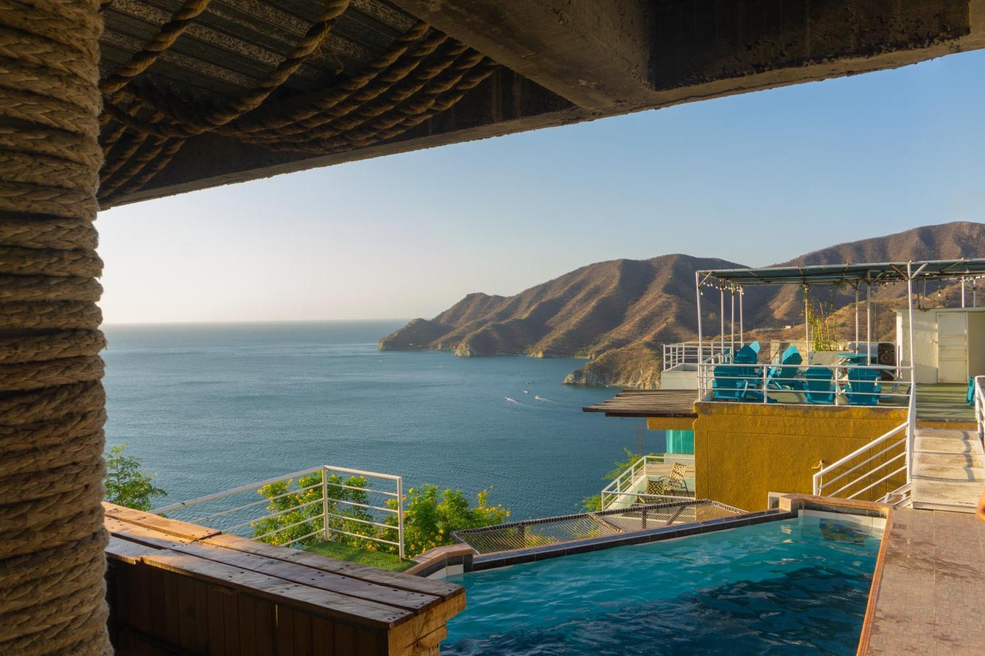 Casa Babel Taganga Hotel Santa Marta  Ngoại thất bức ảnh