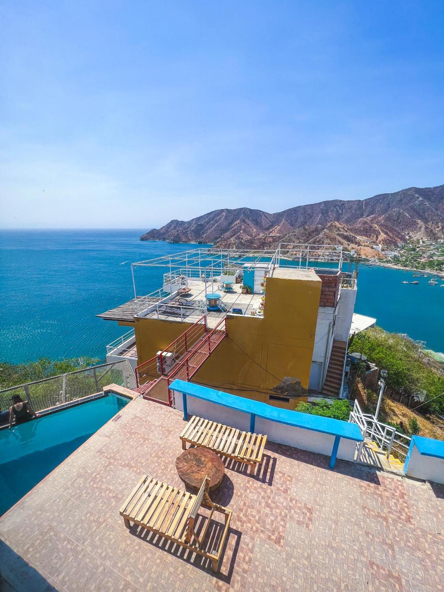 Casa Babel Taganga Hotel Santa Marta  Ngoại thất bức ảnh