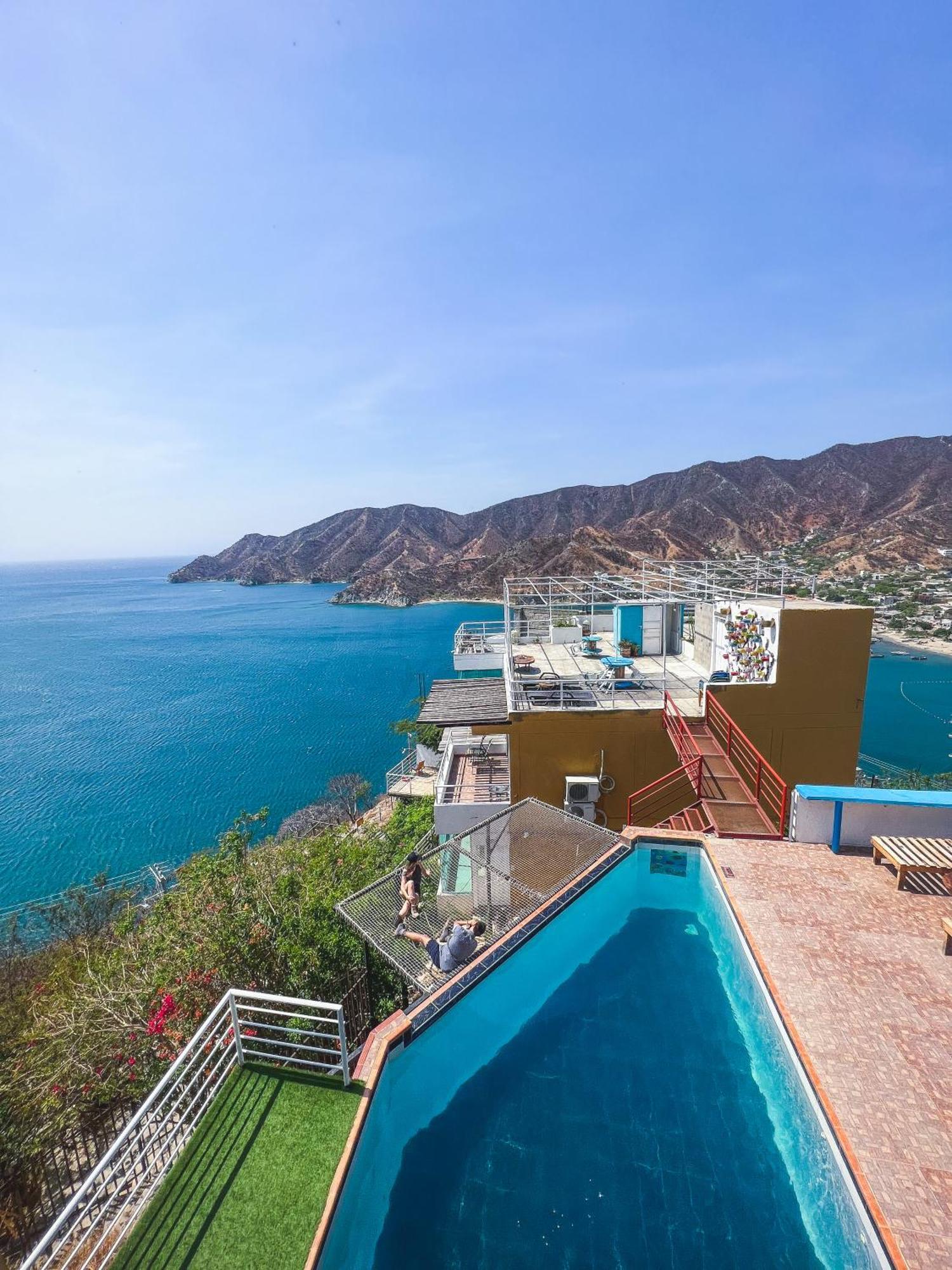 Casa Babel Taganga Hotel Santa Marta  Ngoại thất bức ảnh